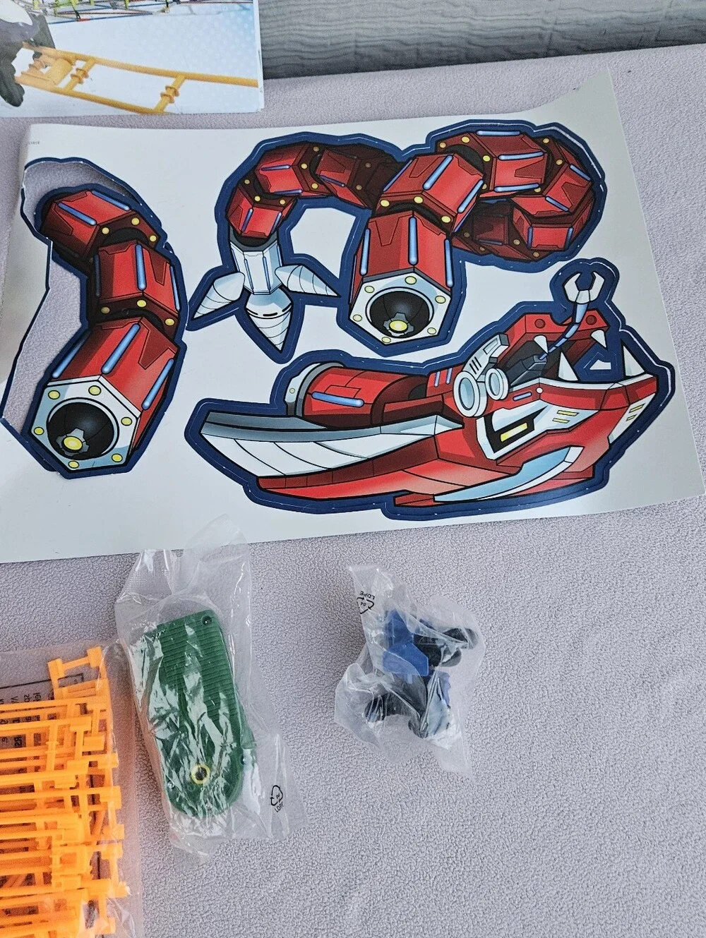 K'NEX Mecha Strike Thrill Rides Roller Coaster Building Set 577pcs